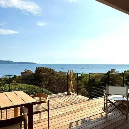 D'exception Avec Vue Panoramique Villa Olmeto (Corsica)